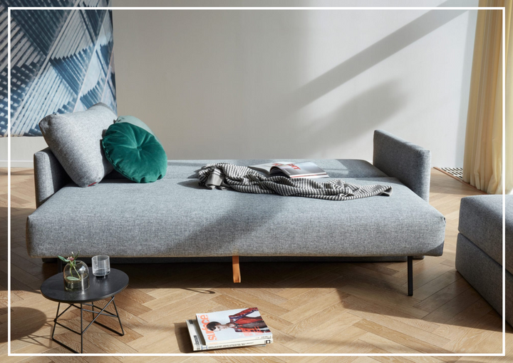 Innovation Living Tripi 2-Seater Fabric Sleeper Sofa-SOFABED