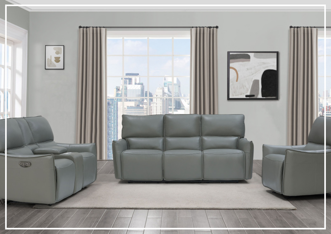 Gio Italia Heather 3 Seater Lay Flat Power Reclining Sofa With Power Headrest-SOFABED