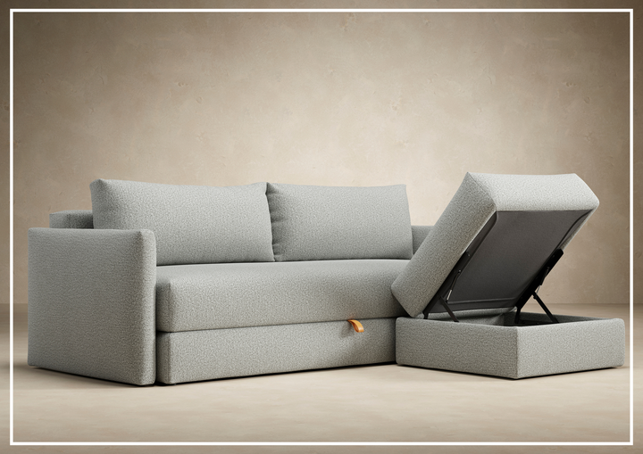 Innovation Living Tripi 2-Seater Fabric Sleeper Sofa-SOFABED
