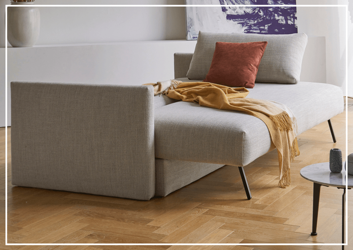 Innovation Living Tripi 2-Seater Fabric Sleeper Sofa-SOFABED