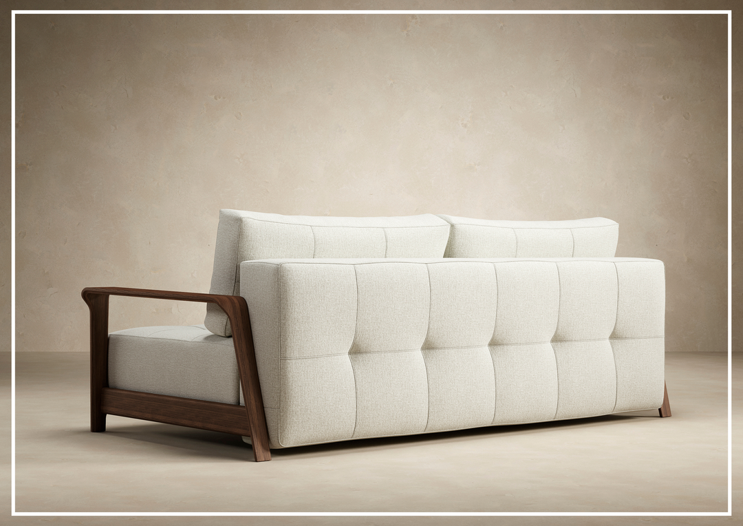 Innovation Living Ran Deluxe Excess Lounger Fabric Sofa-SOFABED