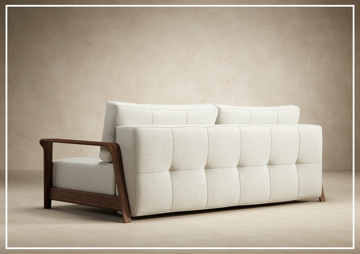 Innovation Living Ran Deluxe Excess Lounger Fabric Sofa-SOFABED