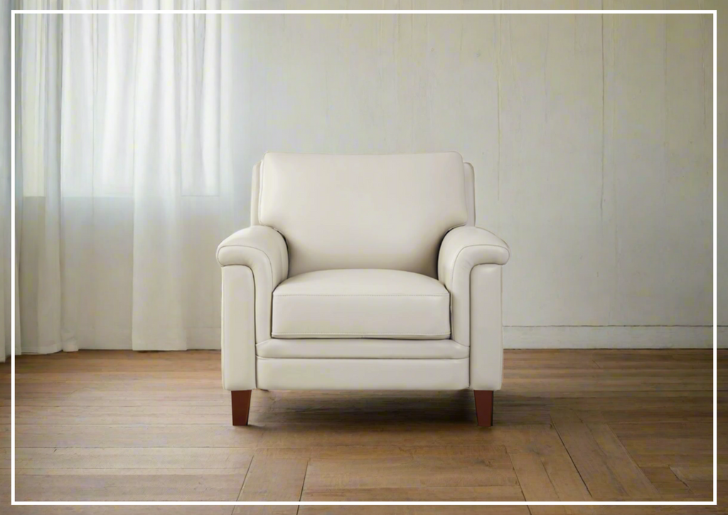 Hydeline Westcott Top Grain Leather Arm Chair