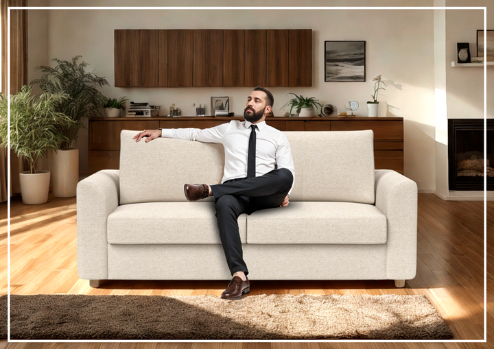 Neah Queen Size Sofa Sleeper With Three Arm Styles - sofabed