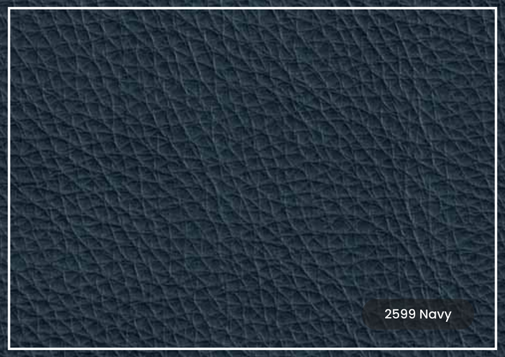 Hydeline Mavis Stationary Top Grain Leather Chair
