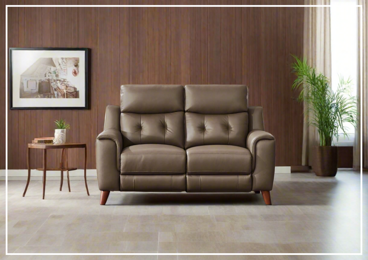 Hydeline Torino Top Grain Leather 2-Seater Reclining Sofa with Power Headrest