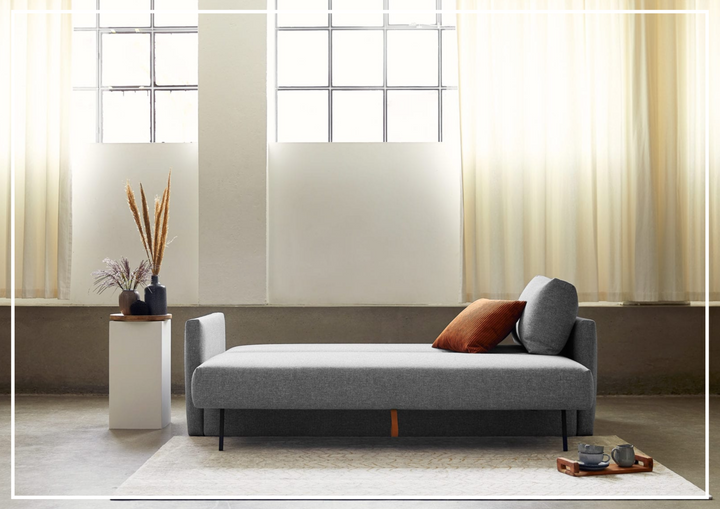 Innovation Living Tripi 2-Seater Fabric Sleeper Sofa-SOFABED