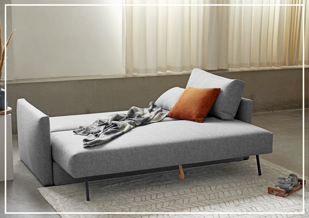 Innovation Living Tripi 2-Seater Fabric Sleeper Sofa-SOFABED