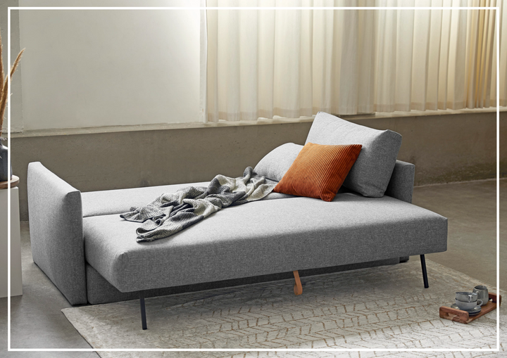 Innovation Living Tripi 2-Seater Fabric Sleeper Sofa-SOFABED
