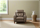 Hydeline Torino Leather Zero Gravity Recliner Chair with Power Headrest
