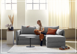 Innovation Living Tripi 2-Seater Fabric Sleeper Sofa-SOFABED