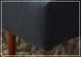 Innovation Living Recast Dark Styletto 2-Seater Fabric Sleeper Sofa-SOFABED