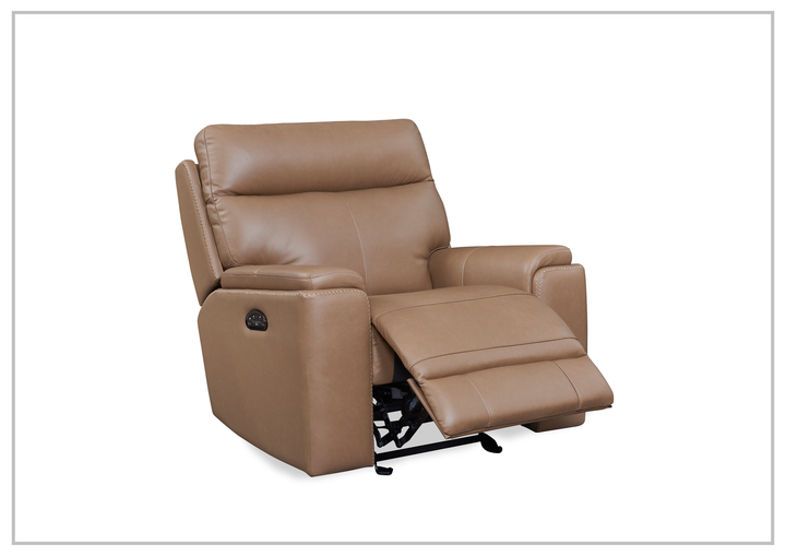 Gio Italia Bruna Leather Power Reclining Glider Chair