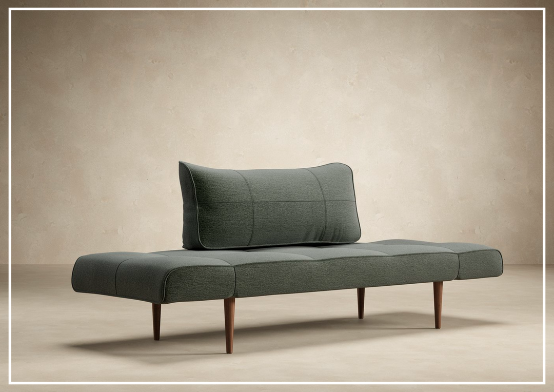 Innovation Living Zeal 2-Seater Fabric Sofa Daybed With Three Color Option-SOFABED