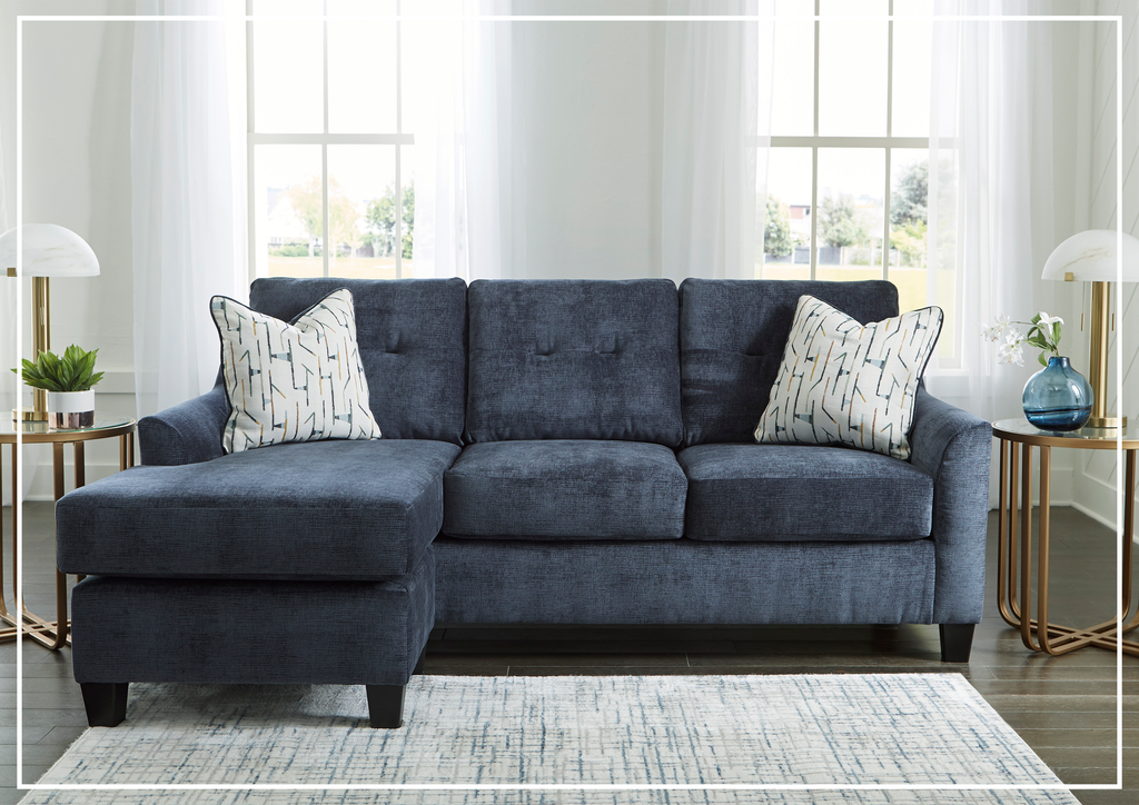 Gio Italia Ammonite Queen Sofa Sleeper with chaise