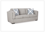 Gio Italia Eliano 3 Seater Fabric  Sofa