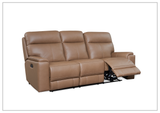 Gio Italia Bruna Leather Power Reclining Sofa- Sofabed.com