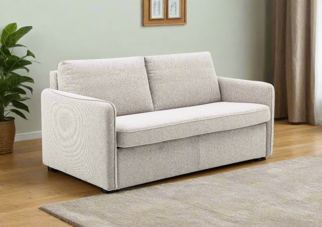 Gio Italia New York Full XL Size Sleeper Sofa with Memory Foam