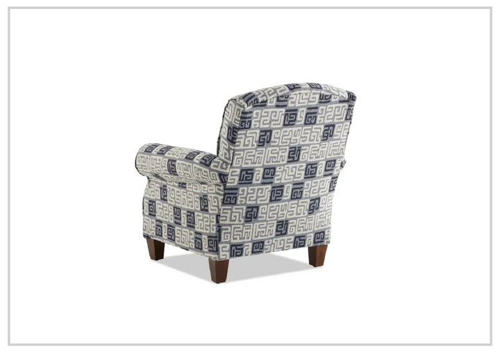 Klaussner Marie Fabric Accent Chair With Rolled Arms
