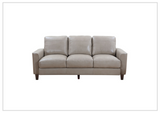 Gio Italia York 3-Seater Stationary Classic Leather Sofa
