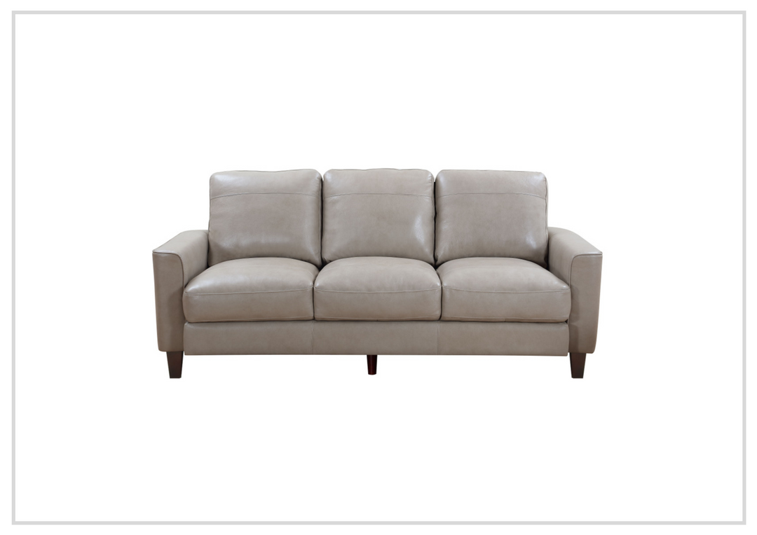 Gio Italia York 3-Seater Stationary Classic Leather Sofa