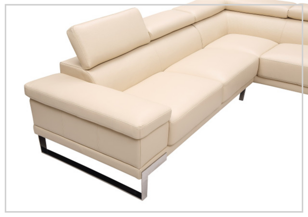 Gio Italia Baxter Sectional with Reversible Chaise-SOFABED