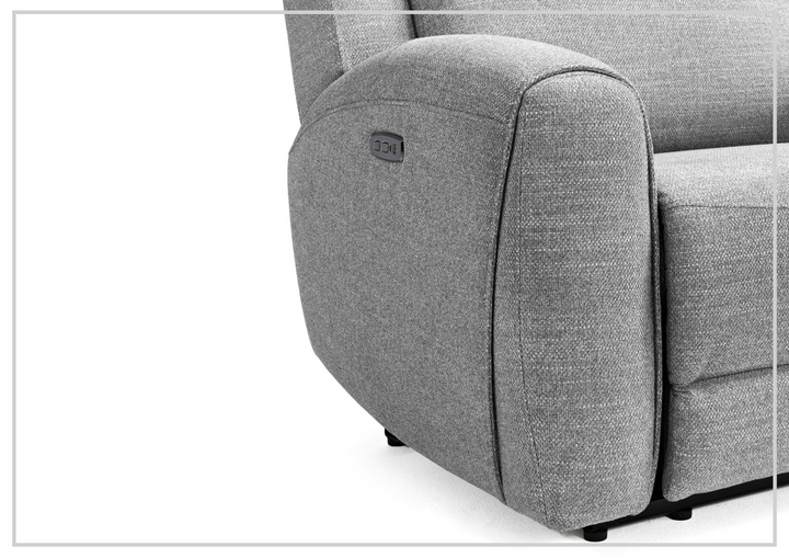 Gio Italia Wonder Sofa with LAF Recliner and RAF Recliner-SOFABED