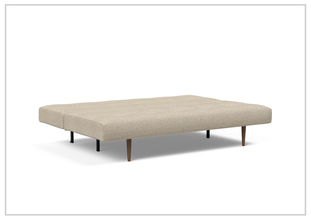 Innovation Living Recast Dark Styletto 2-Seater Fabric Sleeper Sofa-SOFABED