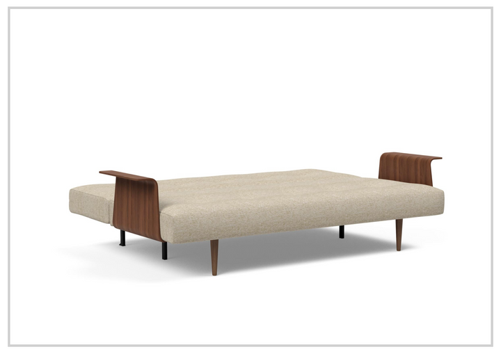 Innovation Living Recast Dark Styletto 2-Seater Fabric Sleeper Sofa-SOFABED