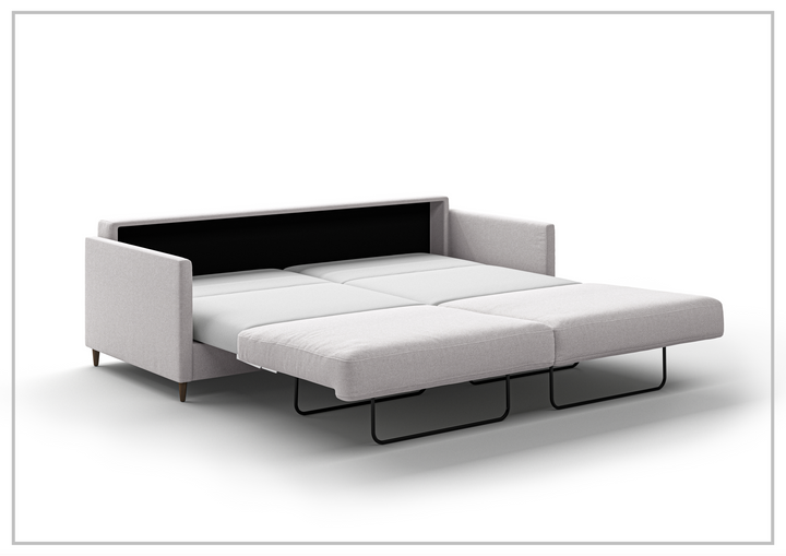 Elfin King Sleeper Sofa with Chrome or Wood Legs