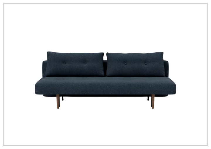 Innovation Living Recast Dark Styletto 2-Seater Fabric Sleeper Sofa-SOFABED