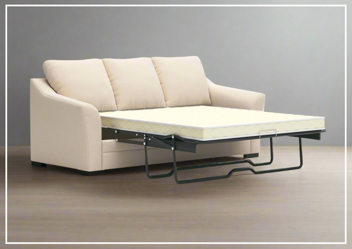 Gio Italia Lorien Queen Fabric Sleeper Sectional With Chaise - Sofabed