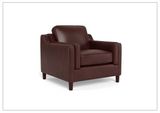Hydeline Bella Leather Chair with Track Arms-Sofabed