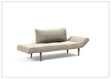 Innovation Living Zeal 2-Seater Fabric Sofa Daybed With Three Color Option-SOFABED