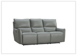 Gio Italia Heather 3 Seater Lay Flat Power Reclining Sofa With Power Headrest-SOFABED