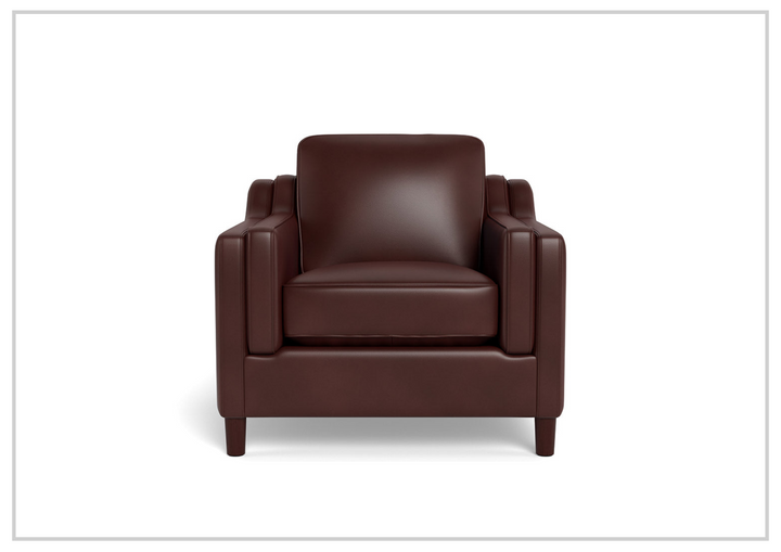 Hydeline Bella Leather Chair with Track Arms-Sofabed