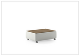 Functional Coffee Table with Casters