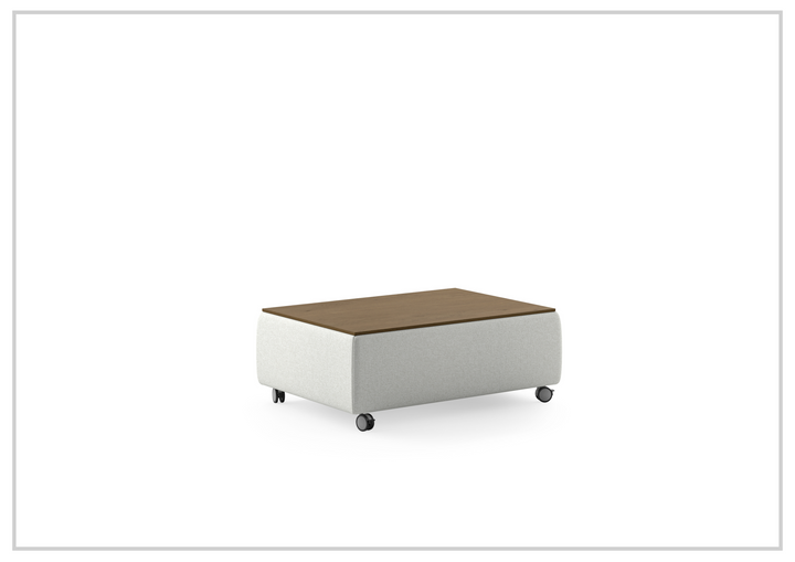 Functional Coffee Table with Casters