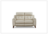 Hydeline Torino Top Grain Leather 2-Seater Reclining Sofa with Power Headrest