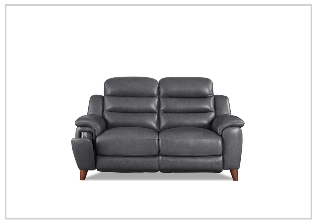 Hydeline Dream Top Grain Leather Zero Gravity Reclining Sofa with Power Headrest