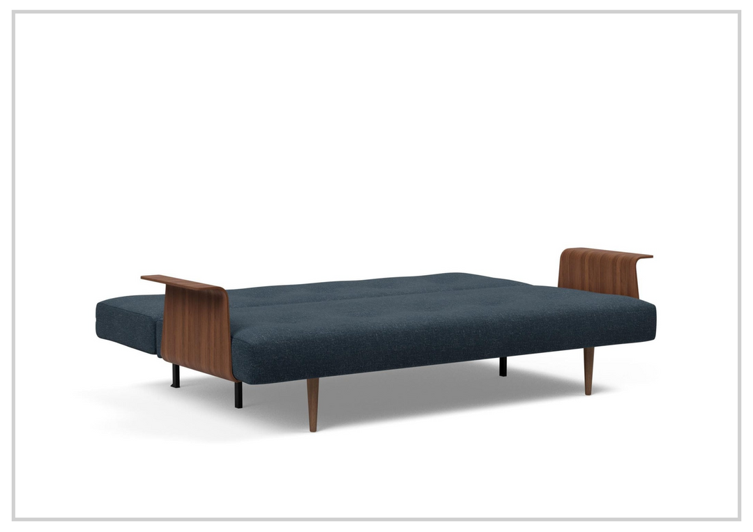 Innovation Living Recast Dark Styletto 2-Seater Fabric Sleeper Sofa-SOFABED
