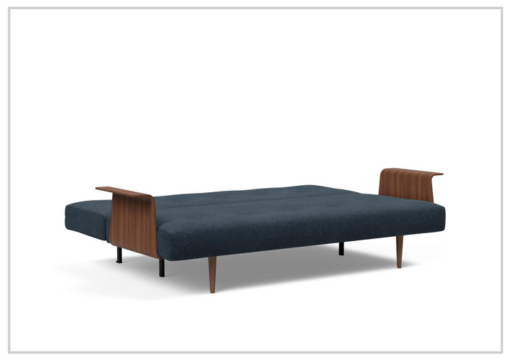 Innovation Living Recast Dark Styletto 2-Seater Fabric Sleeper Sofa-SOFABED