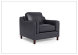 Hydeline Bella Leather Chair with Track Arms-Sofabed