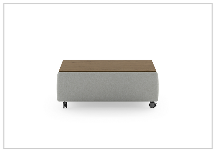 Functional Coffee Table with Casters