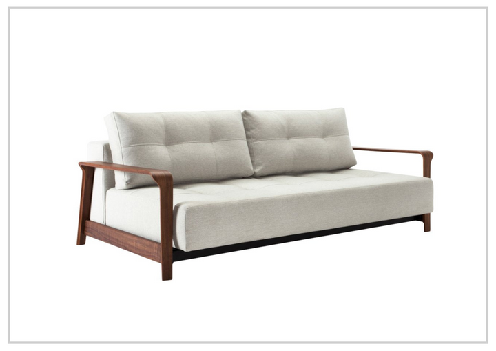 Innovation Living Ran Deluxe Excess Lounger Fabric Sofa-SOFABED