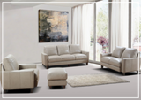 Gio Italia York 3-Seater Stationary Classic Leather Sofa