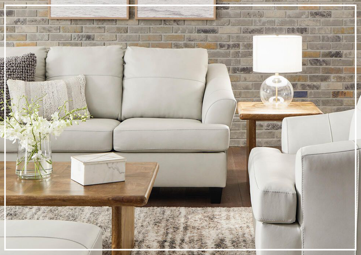 Gio Italia Geneva 3-Seater Queen Leather Sofa Sleeper