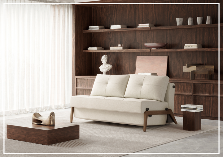 Innovation Living Cubed Full Size Sofa Bed With Two Color Option-SOFABED