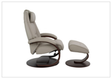 Fjords Admiral C Recliner Chair with Foot Stool and Swivel Base