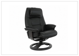 Fjords Admiral R Recliner Chair with Foot Stool and Swivel Base